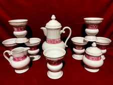 Heinrich Rudesheimer LOT Coffee/Tea Pot & Creamer & Sugar & Cups Germany picture