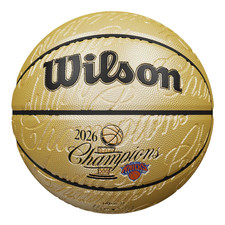 Fanatics - New York Knicks 2026 NBA Finals Champions Wilson Gold Embossed Basket picture