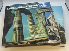 3 Vintage Books Of Greek architecture & Archaeology 1970s-80s picture