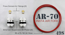 Air Ride Pistons adds Airride to front fork tubes 41mm without Fork Caps picture