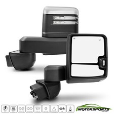 Chrome Power Heated Towing Mirrors For 2019-2023 Chevy Silverado GMC Serria picture