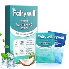 Fairywill 42PCS Teeth Whitening Strips Bleaching Strips Dental Tooth Whitener picture