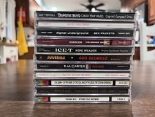 Rap Hip-Hop CD Lot Beastie Boys Eminem Lil Wayne Juvenile Young MC Ice-T picture