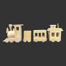 Vintage Zim's Wooden Train Toy picture