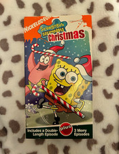 Nickelodeon SpongeBob SquarePants Christmas VHS NTSC Full Screen NR 2003 picture