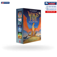 Wings of Fire Graphic Novels 5-8 Hardcover Box Set Tui T Sutherland picture