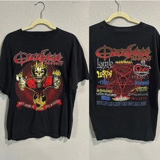 Vintage Ozzfest Concert 2007 Tour Reprinted Tee 2sided Gift For Fan S-4XL picture