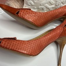 CHLOÉ PYTHON VINTAGE HEELS picture