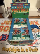 1989 Score Football (1) Sealed Pack From Box Barry Sanders Troy Aikman Rookie RC picture