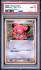 2005 POKEMON EX UNSEEN FORCES #74 SNUBBULL-REV.FOIL UNSEEN FORCES picture