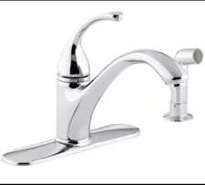KOHLER Forte Single-Handle  Kitchen Faucet with Side Sprayer in Polished CHROME  picture