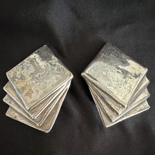 Vintage David Varsano Israeli modernist 925 Sterling  silver clip on earrings picture