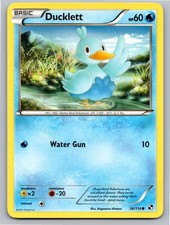2011 POKEMON BLACK & WHITE DUCKLETT 36/114 C NM A103322 FREE S&H picture