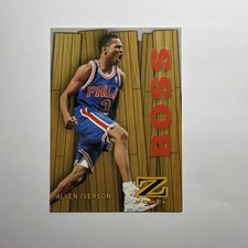 1997-98 Skybox Z-Force - Boss Allen Iverson #8 B picture