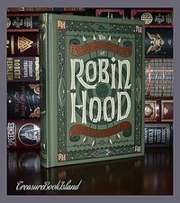 Merry Adventures of Robin Hood by H. Pyle Illustrated New Sealed Leather Bound picture