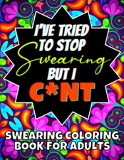 Swear Word Coloring Book for Adults: 50 Adult Cuss Coloring Pages with Funny . picture