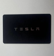 Genuine Tesla OEM Key Card Model 3 Model Y Black NFC Access Key Used picture