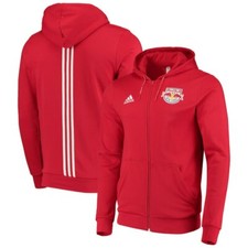 Adidas MLS New York Redbulls Travel Jacket Red,White DP4998  picture