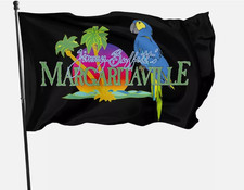 Margaritaville Jimmy Buffett Parrot Island Vacation 3x5 Flag  picture