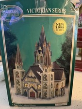 Vintage Dickens Collectible Village Victorian Church 1998 edition picture