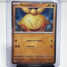 Pokemon TCG - Makuhita 068 - Black Star Promo Cosmo Holo - NEAR MINT picture