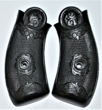 Iver and Johnson Top break pistol grips large frame black plastic with screw picture