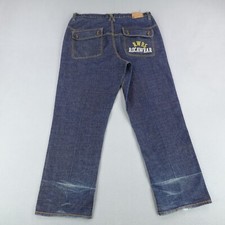 Vintage Rocawear Jeans Mens 40x34 Blue Denim Embroidered Baggy Loose Fit Y2K picture