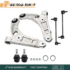 For 2014-2018 Jeep Cherokee Front Lower Control Arms Ball Joints Links 6Pcs FWD picture