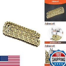 labwork 520 Gold O-Ring Chain 120 Links for Honda Suzuki Kawasaki picture