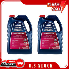 2 Pack PEAK Asian Vehicles Red/Pink 50/50 Prediluted Antifreeze picture