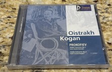 PROKOFIEV- VIOLIN CONCERTOS NOS. 1 &2 CD NEW SEALED picture