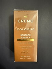 Cremo Cologne for Men, Bourbon Vanilla, 3.4 fl oz new sealed picture