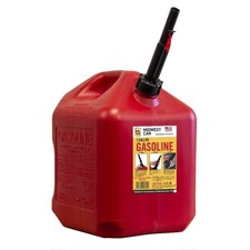 5 Gallon Gas Can with Flame Mitigation Device, Red Utility Container for Fuel picture