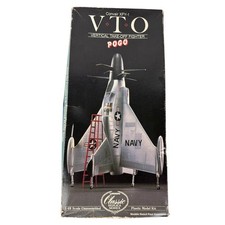 Lindberg 1/48 Convair XFY-1 VTO Pogo Plastic Model Kit 536 Vintage 1987 US Navy picture