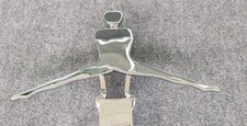 Vintage Dolbi Cashier MCM Post Modern Sculpture Polished Chrome Gymnast Acrobat picture