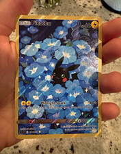 Pokemon NON official TCG Pikachu 296/291 Midnight Spark 60 HP Holo Custom Card picture