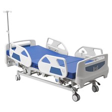 Uimoso Electric Hospital Bed with 5 Adjustable Functions and Central Locking picture