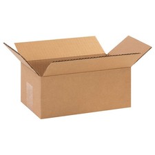 GRAINGER APPROVED 11K632 PK 25 Shipping Box,10x6x4 in 11K632 picture