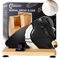 Upgraded Hand Crank Bread Slicer Manual Bread Slicer Adjustable Thickness picture