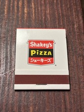 Rare Vintage Shakey’s Pizza Parlor Japan Operation Matchbook  Unstruck picture