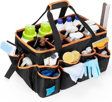 Extra-Large Wearable Cleaning Caddy, Organizer Bag for Housekeeper with Pad, Han picture