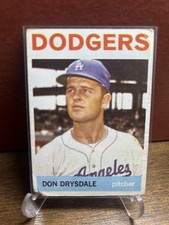 1964 Topps HOF Don Drysdale #120 Good condition nick lower left picture