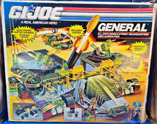 GI Joe THE GENERAL w/ MAJOR STORM Complete w/ VERY NICE BOX Vintage 1990 Hasbro picture