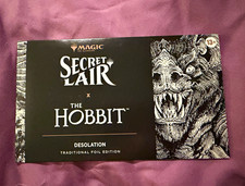 MTG Secret Lair x The Hobbit: Desolation Traditional Foil Box (5 Cards) picture