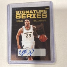 2026 Valiant National championship Michigan Wolverines  Yaxel Lendeborg Auto  picture