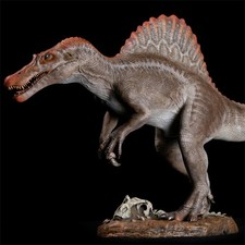 New Nanmu Spinosaurus Supplanter Statue Dinosaur Animal Model Display Figure picture