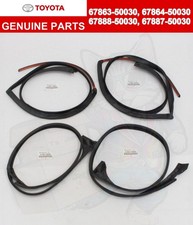 TOYOTA Crip SET OEM LEXUS 01-06 LS430 Front Door Upper / Rear Door Weatherstrip picture