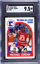 1989-90 NBA Hoops Michael Jordan #21 All Star SGC 9.5 *Should've been a 10 😡 picture