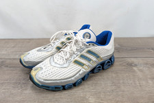 Adidas a3 Megaride White/Silver/Royal Blue Shoe US Mens 10 picture