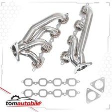 Stainless Steel Shorty Exhaust Headers for 14-15 Chevy GMC 5.3L 6.2L V8 LT1 picture